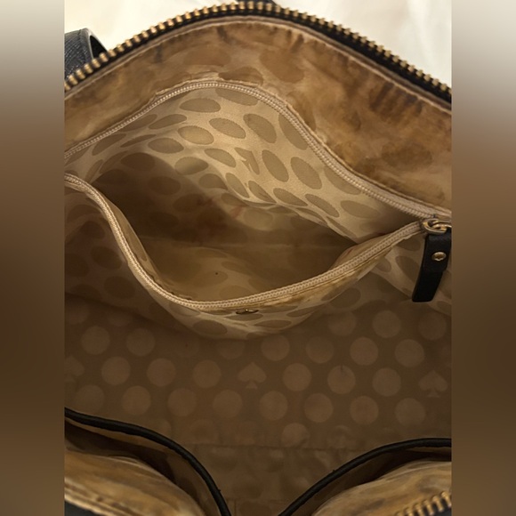 Kate Spade Cedar St Maise black crosshatch leather handbag - Picture 5 of 5